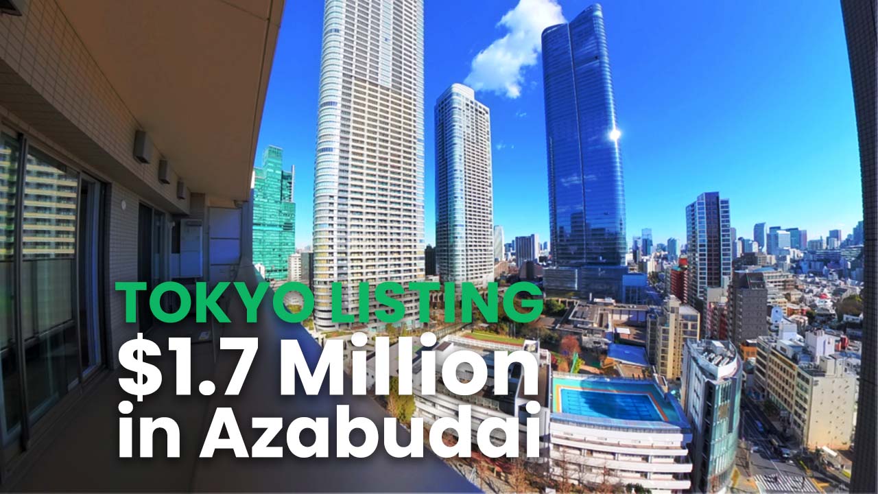 $1.7M Luxury Apartment Opposite Azabudai Hills