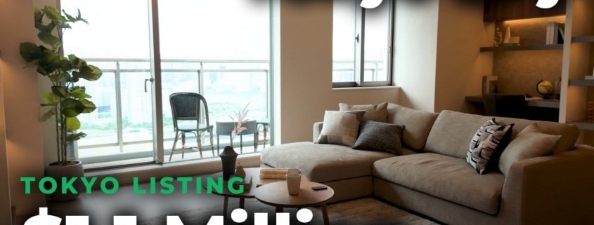 $1.1 Million Tokyo Bay Apartment | 39th-Floor Waterfront Tower