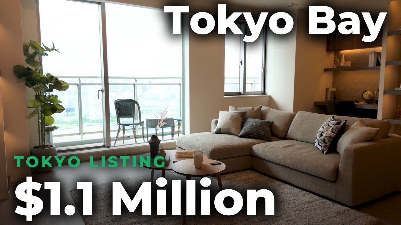 $1.1 Million Tokyo Bay Apartment | 39th-Floor Waterfront Tower
