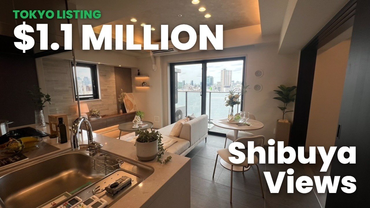 Shibuya Views Without Shibuya Chaos | High-End ¥175M Tokyo Apartment